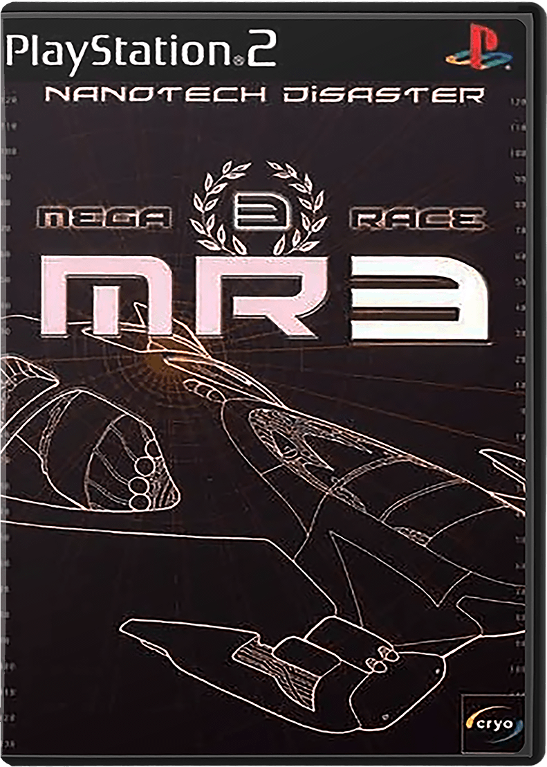 MegaRace 3 Nanotech Disaster box art for Playstation 2